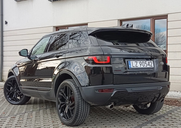 Land Rover Range Rover Evoque cena 116500 przebieg: 88000, rok produkcji 2018 z Łódź małe 704